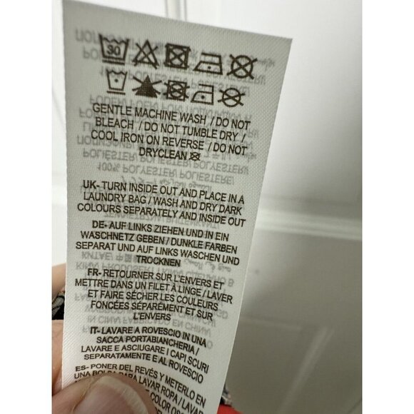 Boden Ruffle Mini Popcorn Mini Skirt Floral Tapestry US 14 NWT - Picture 10 of 10